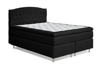Belda Sengepakke 160x200 Medium - Sort - Møbler - Senge - Komplet sengepakke