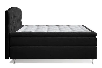 Belda Sengepakke 160x200 Medium - Sort - Møbler - Senge - Komplet sengepakke