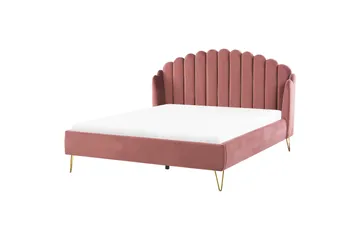 Benicio Sengeramme 180x200 cm - Rosa - Møbler - Senge - Sengeramme & sengestel