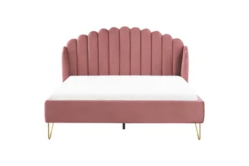 Benicio Sengeramme 180x200 cm - Rosa - Møbler - Senge - Sengeramme & sengestel