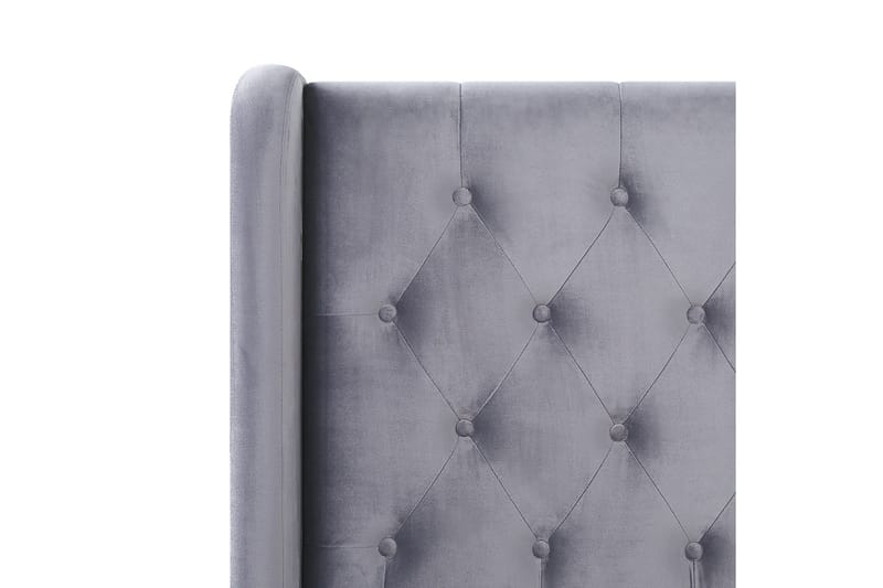 Bernie Sengeramme 160x200 cm - Grå/Guld - Møbler - Senge - Sengeramme & sengestel