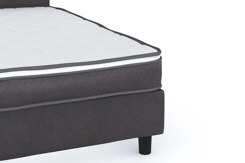 Billingen  Komplet Sengepakke 120x200 cm - Grå - Møbler - Senge - Kontinentalsenge
