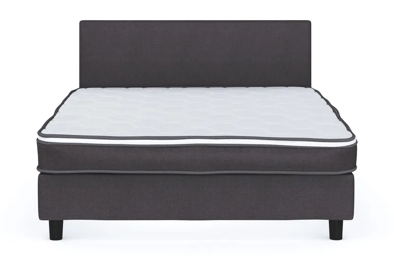 Billingen  Komplet Sengepakke 120x200 cm - Grå - Møbler - Senge - Kontinentalsenge