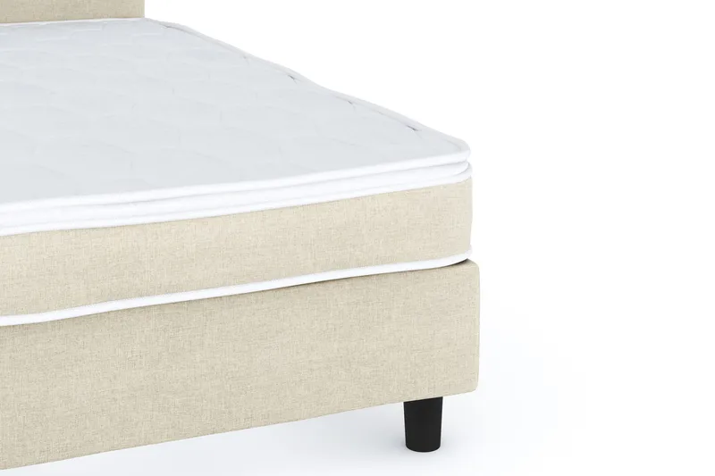 Billingen  Komplet Sengepakke 140x200 cm - Beige - Møbler - Senge - Kontinentalsenge