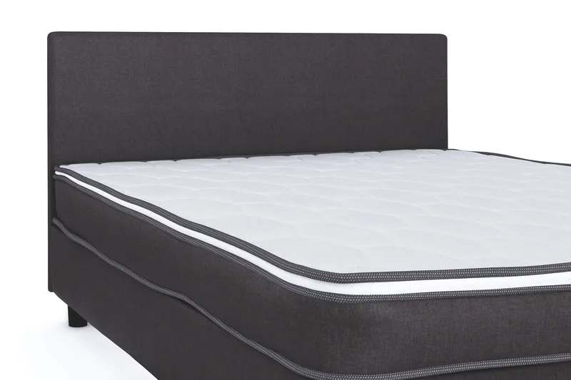 Billingen  Komplet Sengepakke 140x200 cm - Grå - Møbler - Senge - Kontinentalsenge