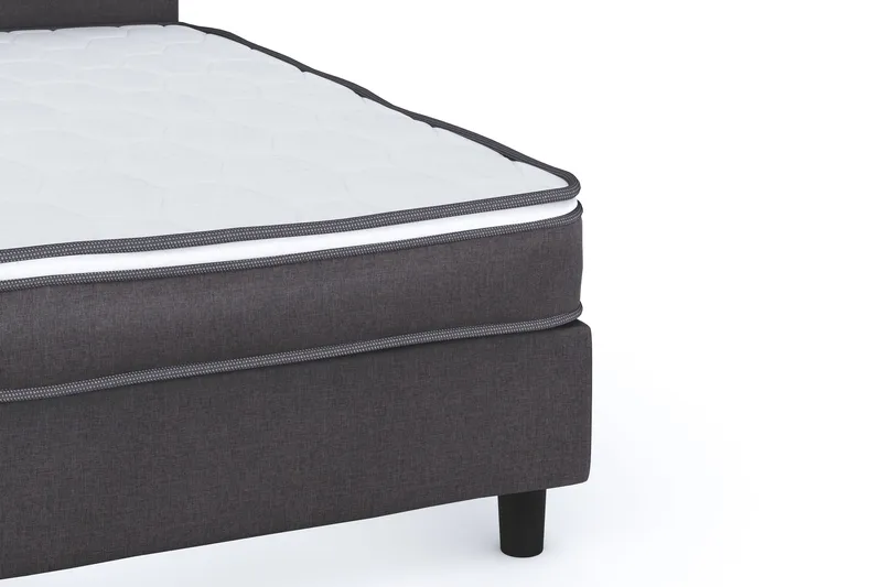 Billingen  Komplet Sengepakke 140x200 cm - Grå - Møbler - Senge - Kontinentalsenge