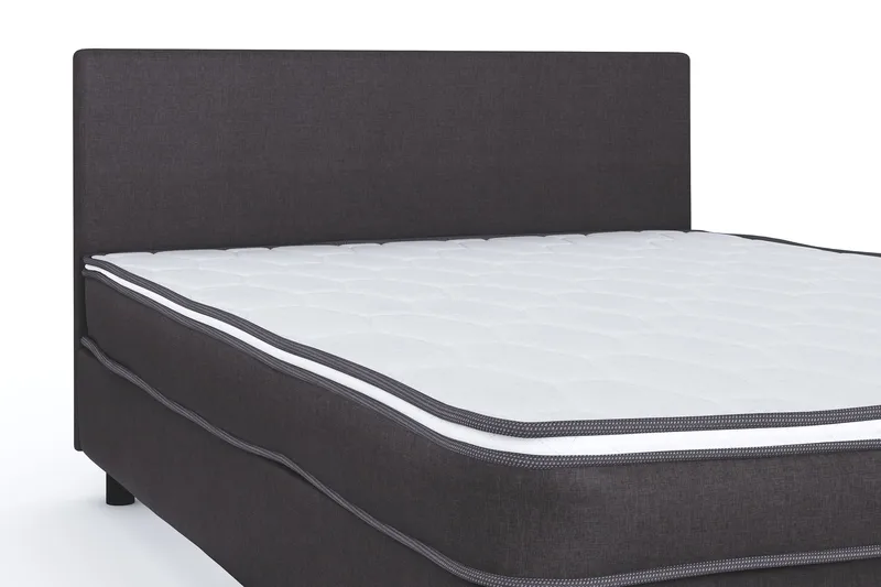 Billingen  Komplet Sengepakke 140x200 cm - Grå - Møbler - Senge - Kontinentalsenge