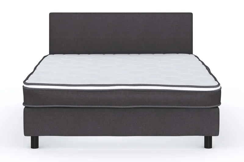Billingen  Komplet Sengepakke 140x200 cm - Grå - Møbler - Senge - Kontinentalsenge