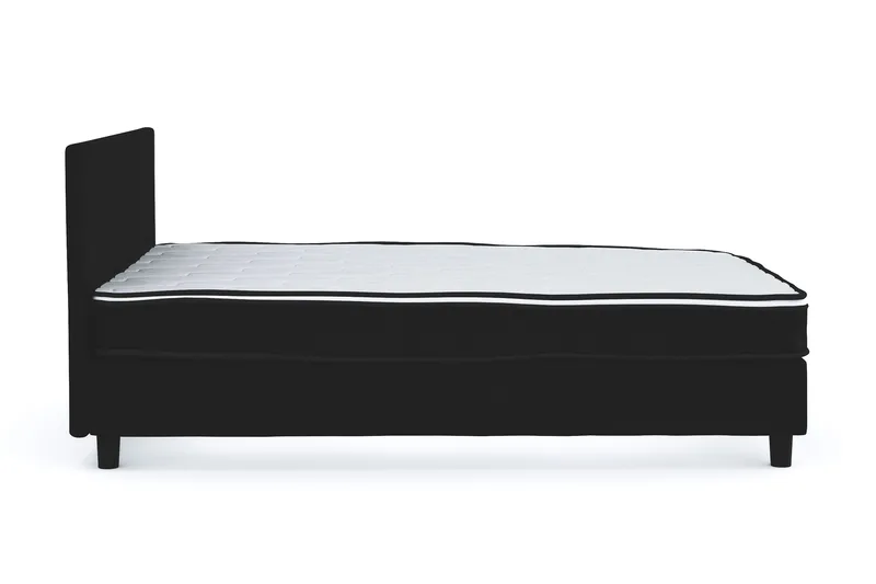 Billingen  Komplet Sengepakke 140x200 cm - Sort - Møbler - Senge - Kontinentalsenge