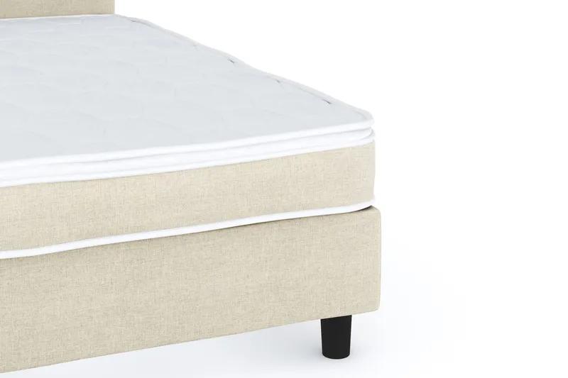 Billingen  Komplet Sengepakke 160x200 cm - Beige - Møbler - Senge - Kontinentalsenge