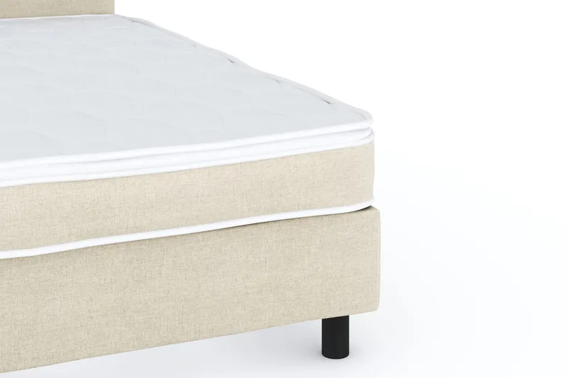 Billingen  Komplet Sengepakke 160x200 cm - Beige - Møbler - Senge - Kontinentalsenge