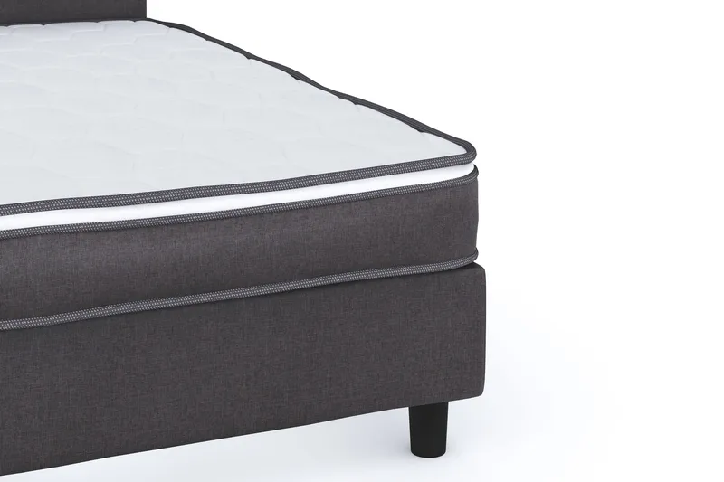 Billingen  Komplet Sengepakke 160x200 cm - Grå - Møbler - Senge - Kontinentalsenge