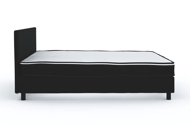 Billingen  Komplet Sengepakke 160x200 cm - Sort - Møbler - Senge - Kontinentalsenge