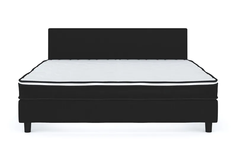 Billingen  Komplet Sengepakke 180x200 cm - Sort - Møbler - Senge - Kontinentalsenge