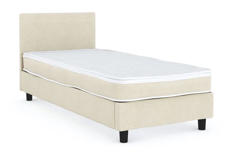 Billingen  Komplet Sengepakke 90x200 cm - Beige - Møbler - Senge - Kontinentalsenge