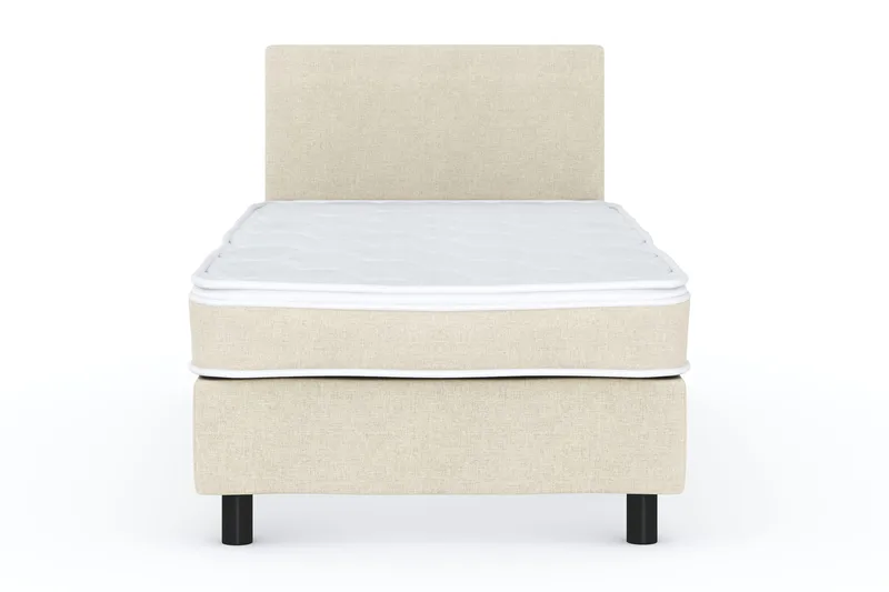 Billingen  Komplet Sengepakke 90x200 cm - Beige - Møbler - Senge - Kontinentalsenge