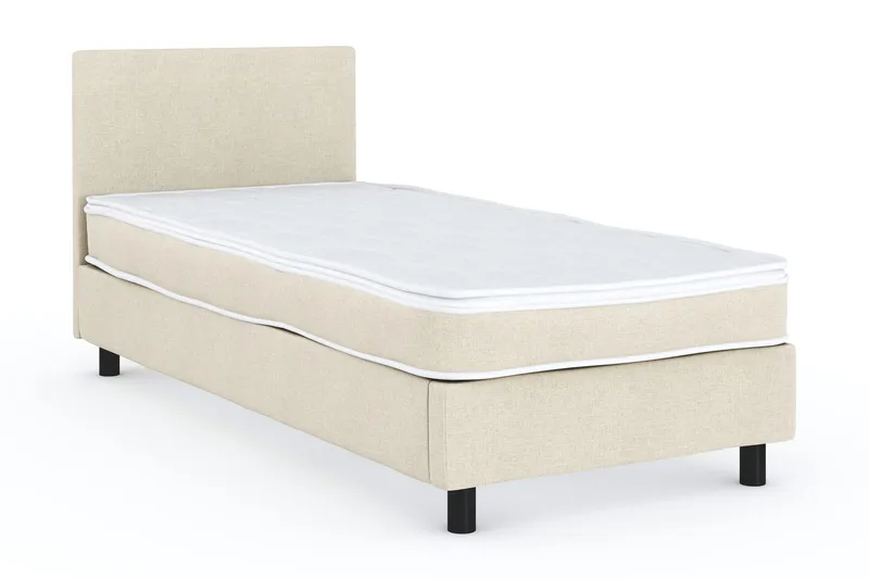 Billingen  Komplet Sengepakke 90x200 cm - Beige - Møbler - Senge - Kontinentalsenge