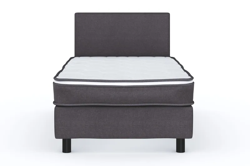 Billingen  Komplet Sengepakke 90x200 cm - Grå - Møbler - Senge - Kontinentalsenge