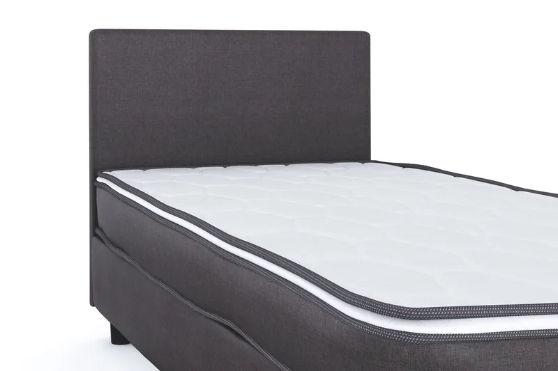 Billingen  Komplet Sengepakke 90x200 cm - Grå - Møbler - Senge - Kontinentalsenge