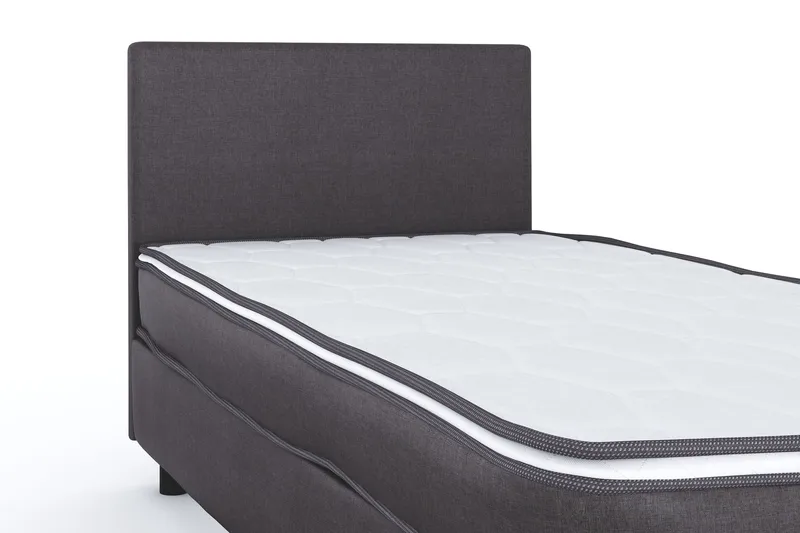 Billingen  Komplet Sengepakke 90x200 cm - Grå - Møbler - Senge - Kontinentalsenge