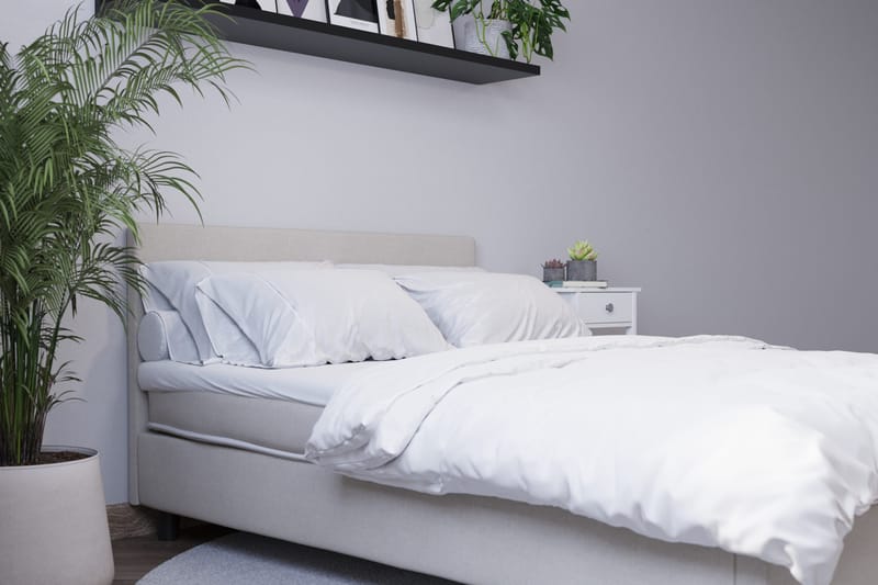 Billingen Kontinentalseng 120x200 cm - Beige - Møbler - Senge - Kontinentalsenge