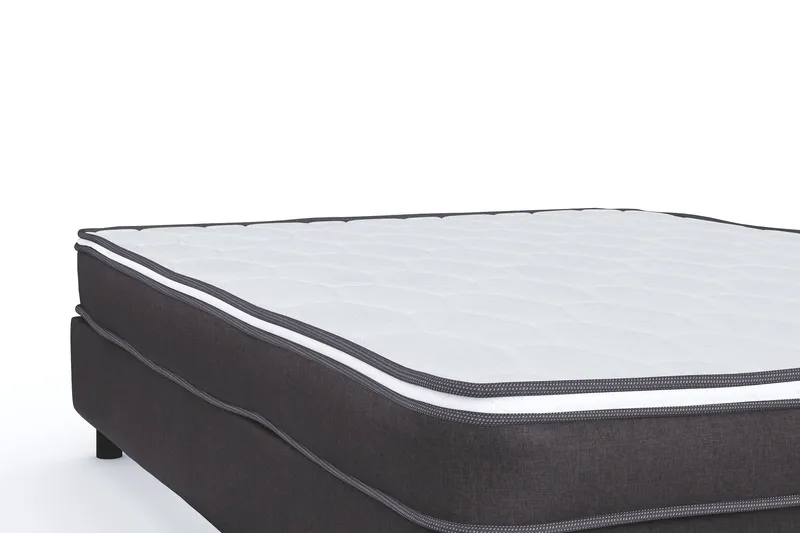 Billingen Kontinentalseng 120x200 cm - Grå - Møbler - Senge - Kontinentalsenge