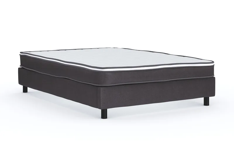 Billingen Kontinentalseng 120x200 cm - Grå - Møbler - Senge - Kontinentalsenge