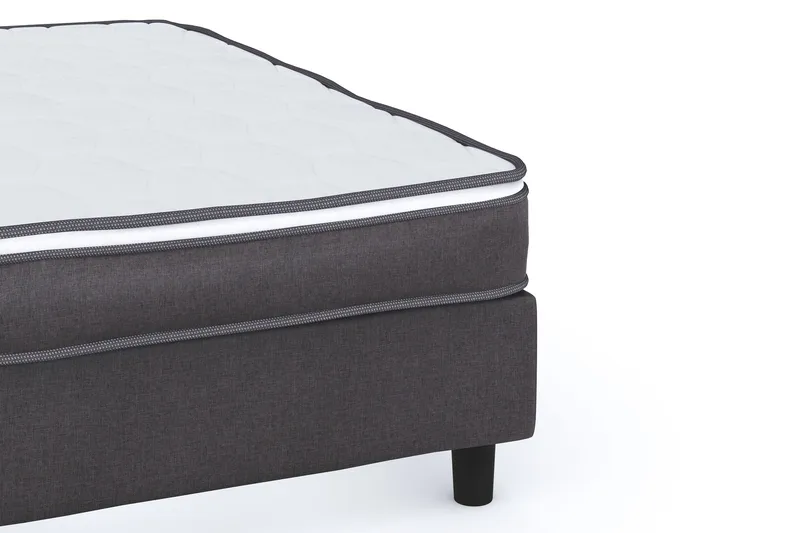 Billingen Kontinentalseng 120x200 cm - Grå - Møbler - Senge - Kontinentalsenge
