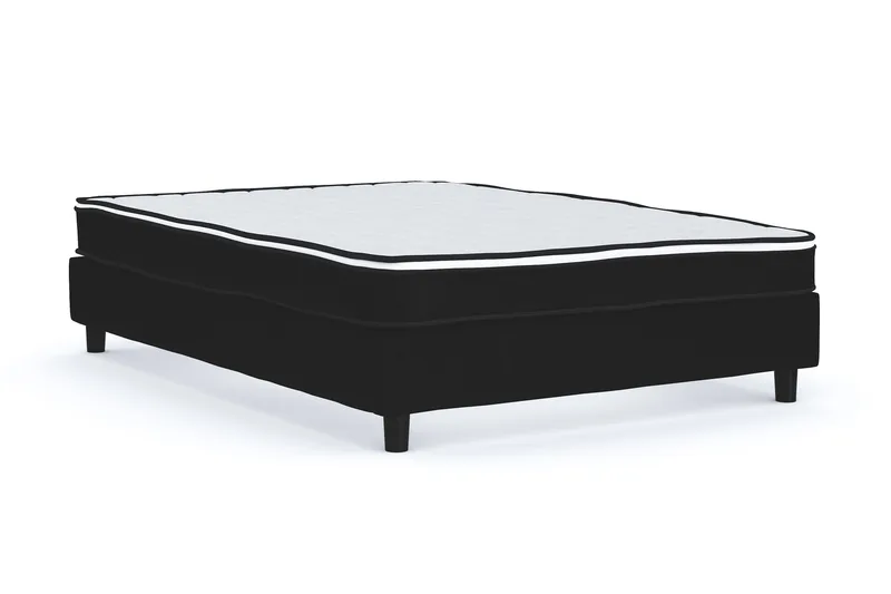 Billingen Kontinentalseng 120x200 cm - Sort - Møbler - Senge - Kontinentalsenge