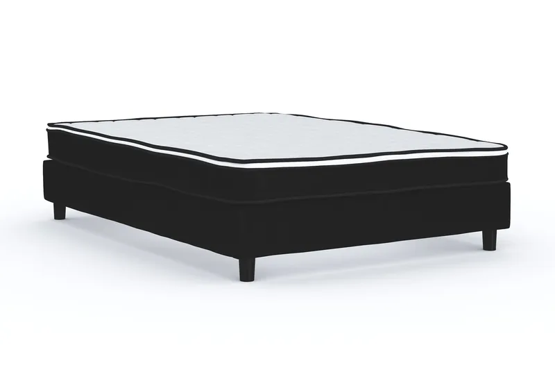 Billingen Kontinentalseng 120x200 cm - Sort - Møbler - Senge - Kontinentalsenge