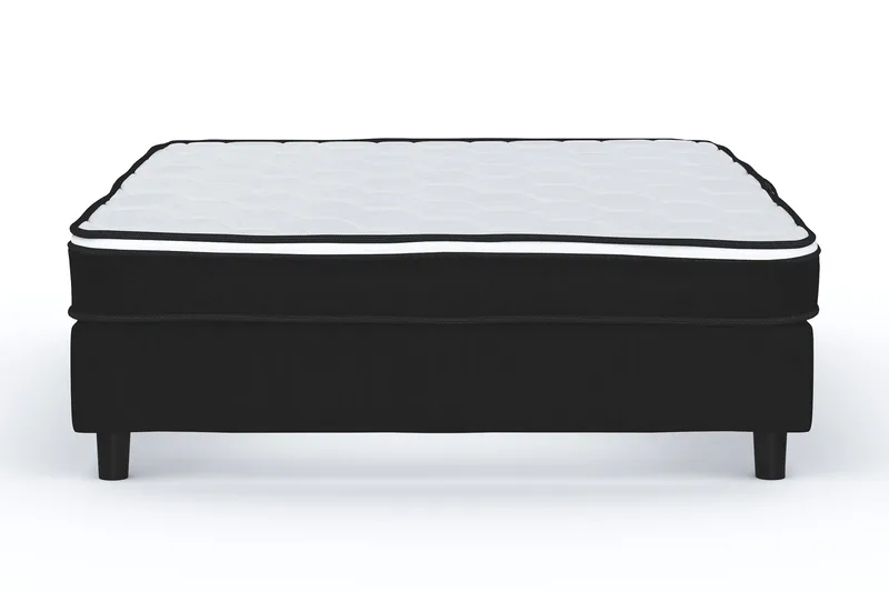 Billingen Kontinentalseng 120x200 cm - Sort - Møbler - Senge - Kontinentalsenge