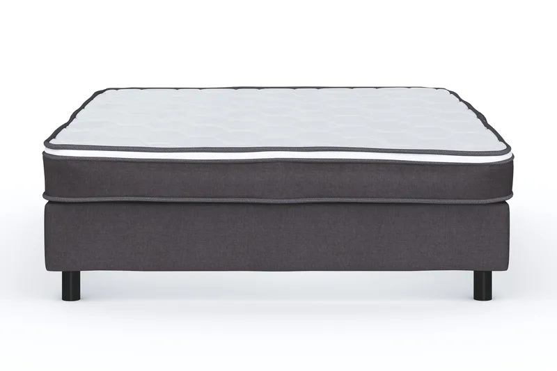 Billingen Kontinentalseng 140x200 cm - Grå - Møbler - Senge - Kontinentalsenge