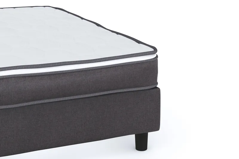 Billingen Kontinentalseng 140x200 cm - Grå - Møbler - Senge - Kontinentalsenge