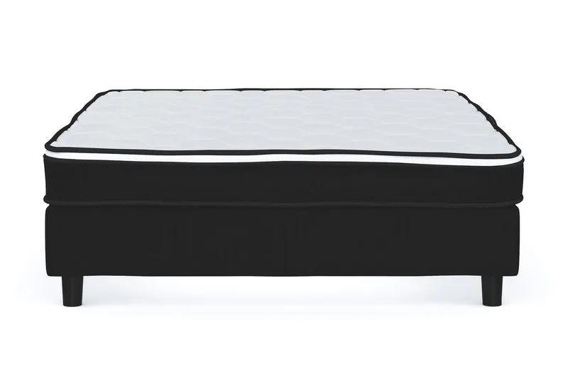 Billingen Kontinentalseng 140x200 cm - Sort - Møbler - Senge - Kontinentalsenge