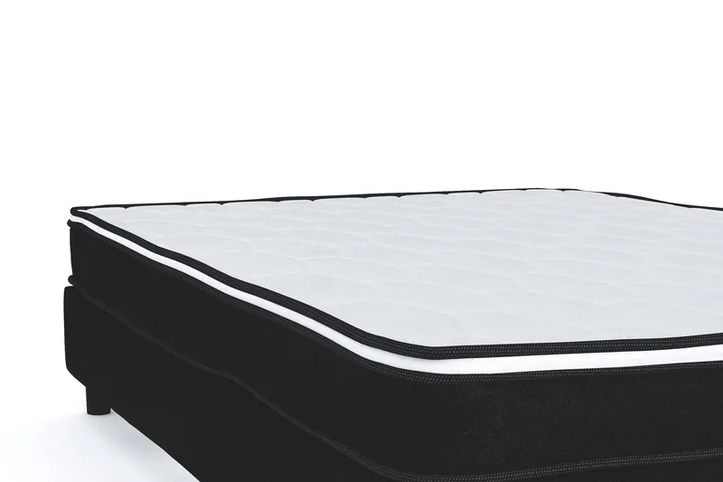 Billingen Kontinentalseng 140x200 cm - Sort - Møbler - Senge - Kontinentalsenge