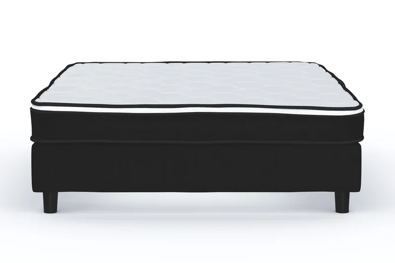 Billingen Kontinentalseng 140x200 cm - Sort - Møbler - Senge - Kontinentalsenge