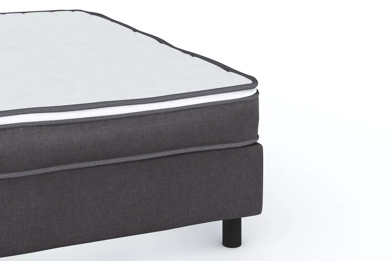 Billingen Kontinentalseng 90x200 cm - Grå - Møbler - Senge - Kontinentalsenge
