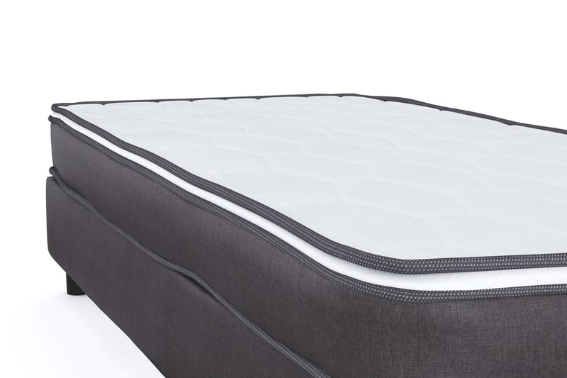 Billingen Kontinentalseng 90x200 cm - Grå - Møbler - Senge - Kontinentalsenge