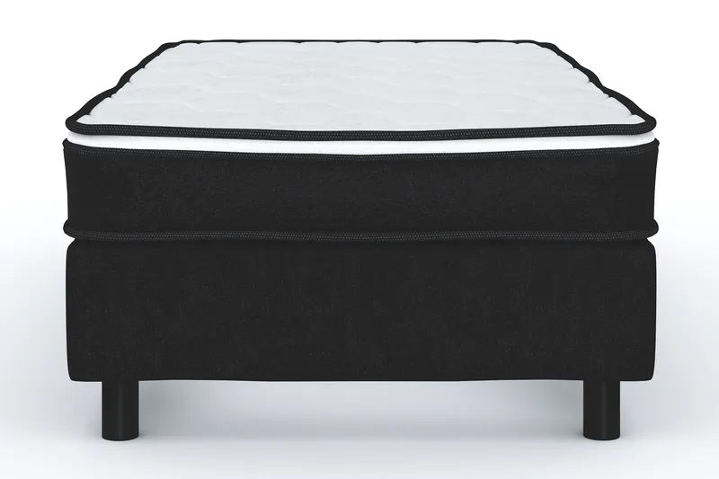 Billingen Kontinentalseng 90x200 cm - Sort - Møbler - Senge - Kontinentalsenge