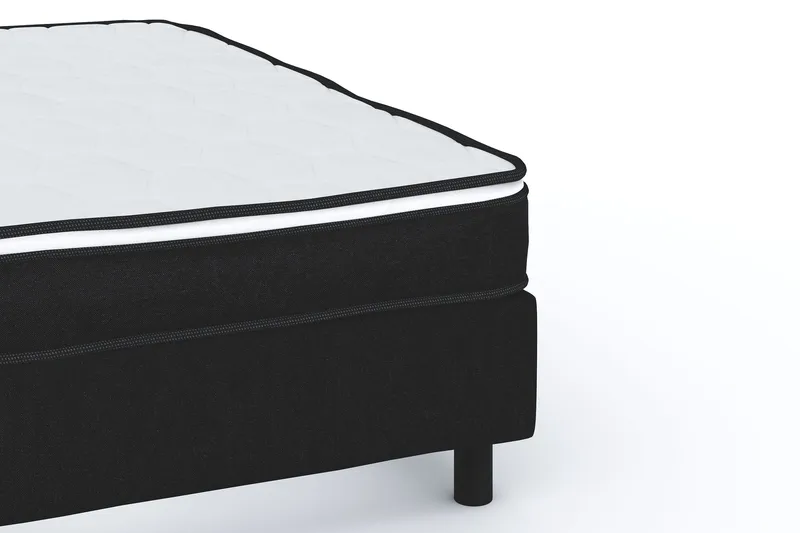 Billingen Kontinentalseng 90x200 cm - Sort - Møbler - Senge - Kontinentalsenge