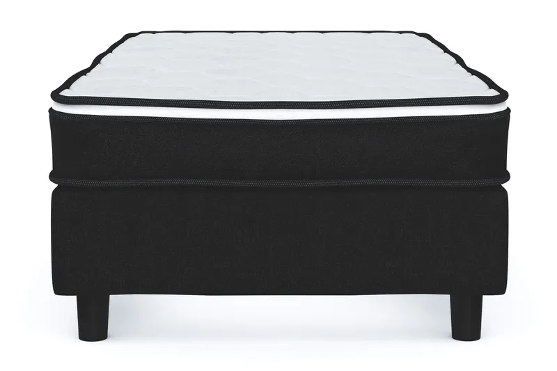 Billingen Kontinentalseng 90x200 cm - Sort - Møbler - Senge - Kontinentalsenge