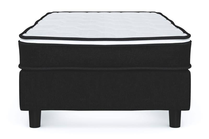 Billingen Kontinentalseng 90x200 cm - Sort - Møbler - Senge - Komplet sengepakke