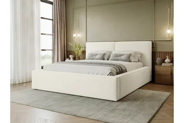Bizantine Opbevaringsseng 180x200 cm - Hvid - Møbler - Senge - Seng med opbevaring