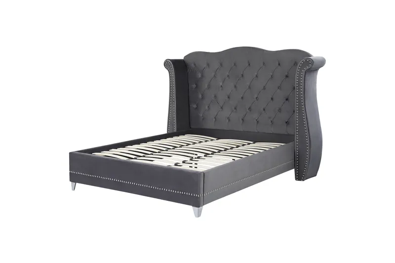 Bode Sengeramme 180x200 cm, Grå