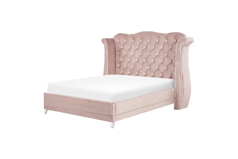 Bode Sengeramme 180x200 cm - Rosa - Møbler - Senge - Sengeramme & sengestel