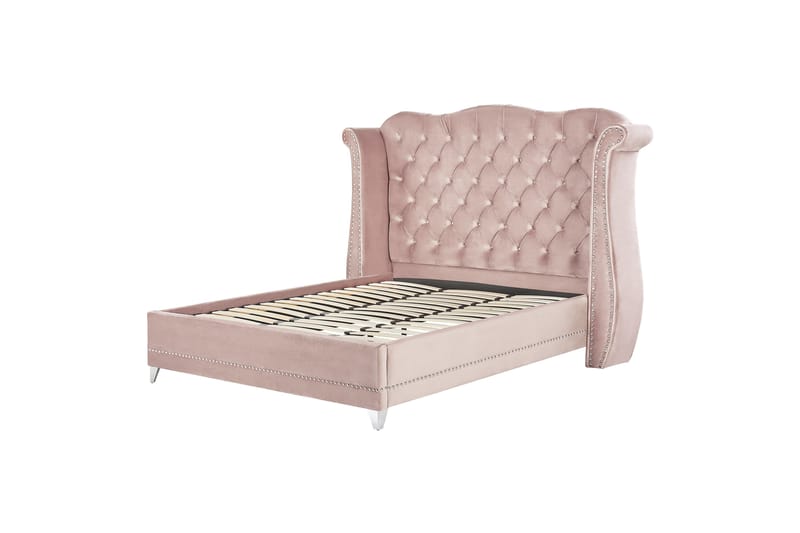 Bode Sengeramme 180x200 cm - Rosa - Møbler - Senge - Sengeramme & sengestel