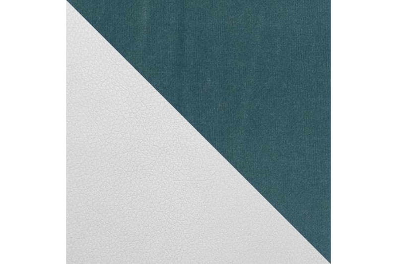 Boisdale Sengeramme 100x200 cm - Blå/Hvid - Sengeramme & sengestel