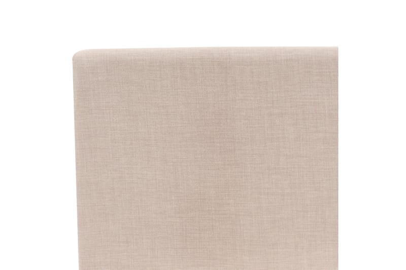 Bossom Sengeramme 140x200 cm - Beige/Mørkt træ - Møbler - Senge - Sengeramme & sengestel