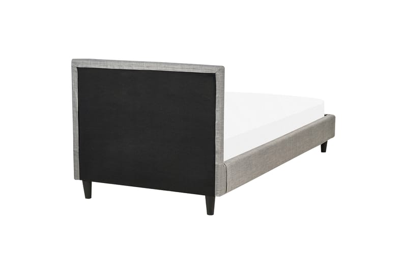 Bossom Sengeramme 90x200 cm - Grå/Mørkt træ - Møbler - Senge - Sengeramme & sengestel