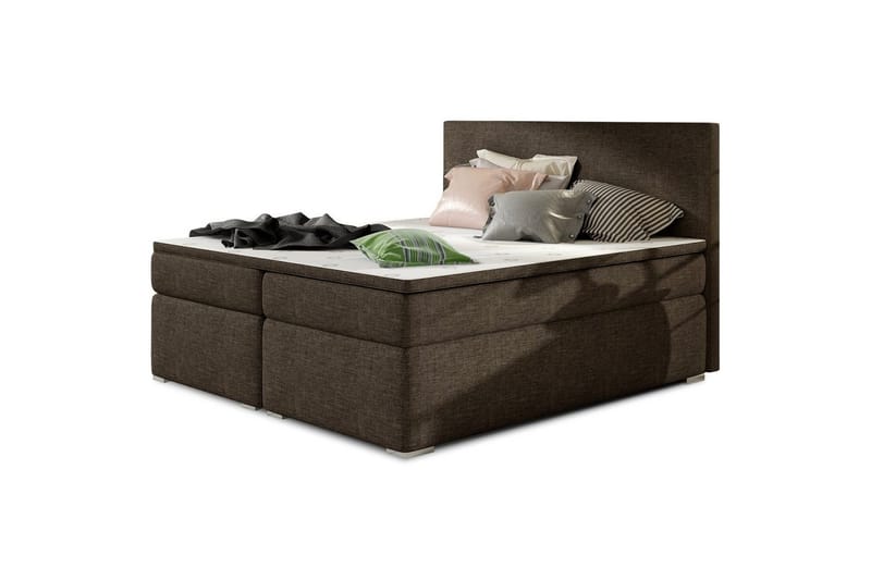 Box Spring Eltap Divalo, Sawana 26, Brun, 140x200 cm